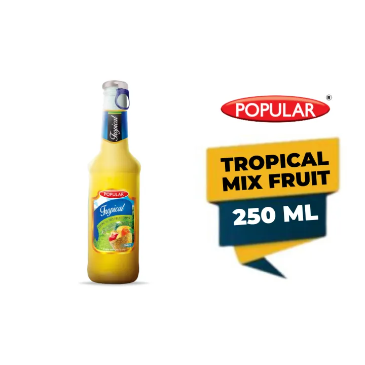 POPULAR TROPICAL MIX FRUIT 250ML