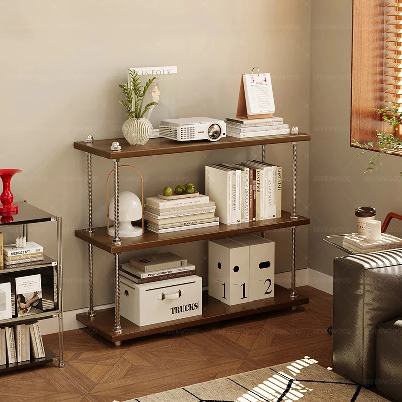 SEVENWOOD Adjustable Storage Rack Organizer Shelf Rak Nordic/Simple Kitchen Rack/Shoe Rack/Flower Rack