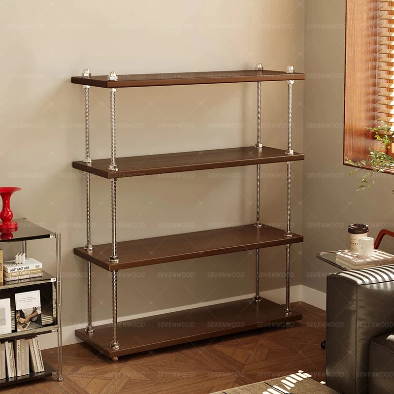 SEVENWOOD Adjustable Storage Rack Organizer Shelf Rak Nordic/Simple Kitchen Rack/Shoe Rack/Flower Rack