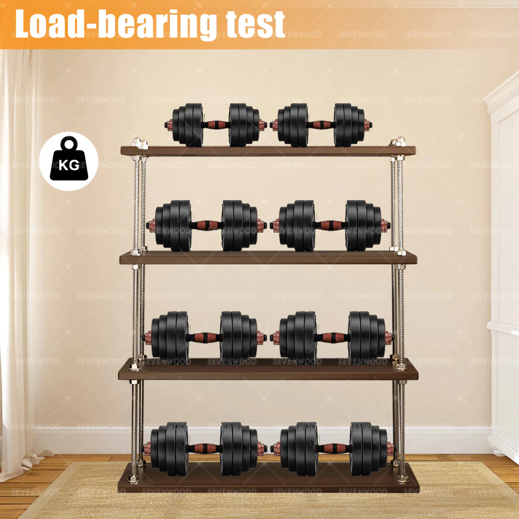 SEVENWOOD Adjustable Storage Rack Organizer Shelf Rak Nordic/Simple Kitchen Rack/Shoe Rack/Flower Rack