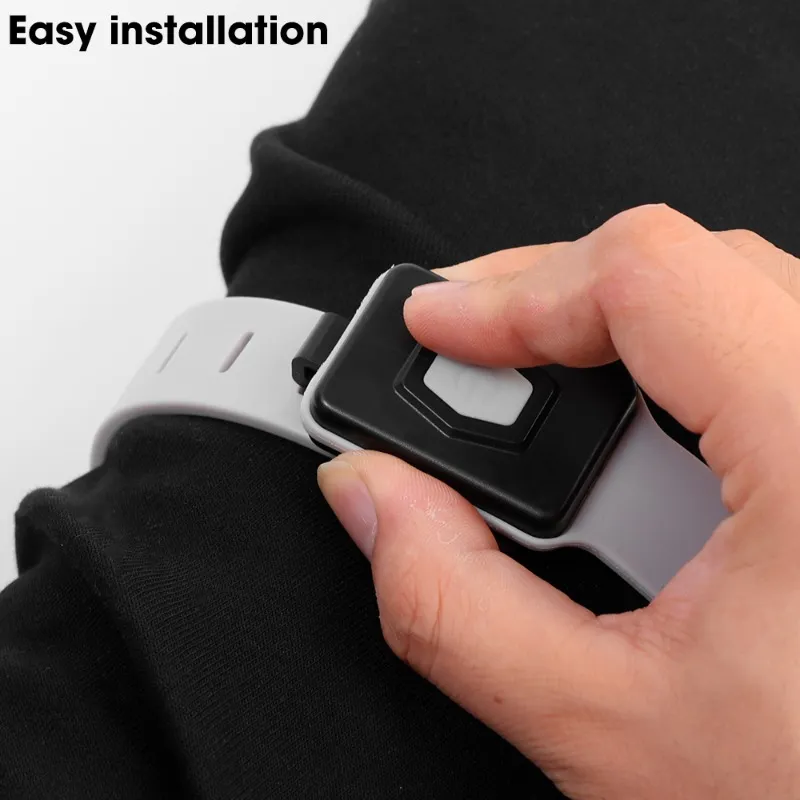 Night Running Armband LED Light Outdoor Sport USB Rechargeable Flashlight Safe Belt Arm Leg Warning Wristband Cycling Light