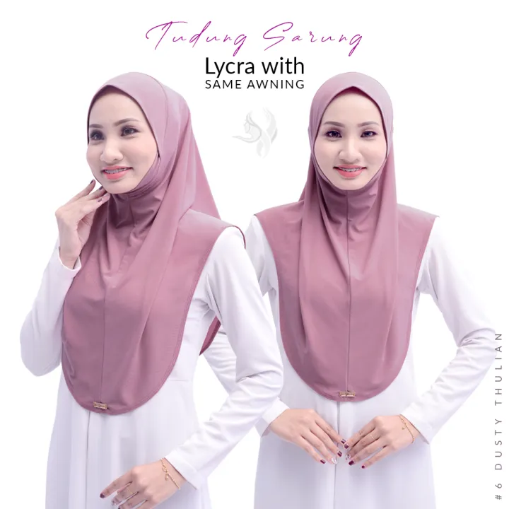 Tudung Sarung Lycra with Same Awning (M & L Size) by Style Inn Muslimah