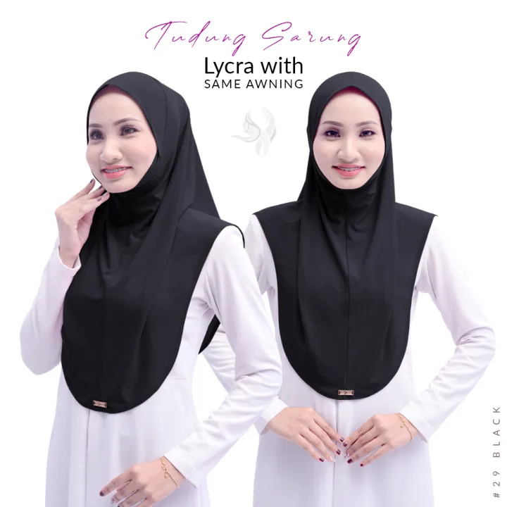 Tudung Sarung Lycra with Same Awning (M & L Size) by Style Inn Muslimah