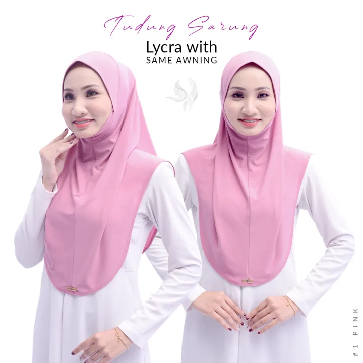 Tudung Sarung Lycra with Same Awning (M & L Size) by Style Inn Muslimah