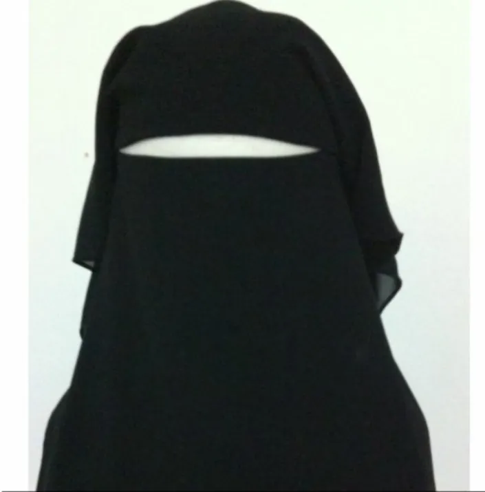 Purdah/Niqab (1 Layer) Ninja Style