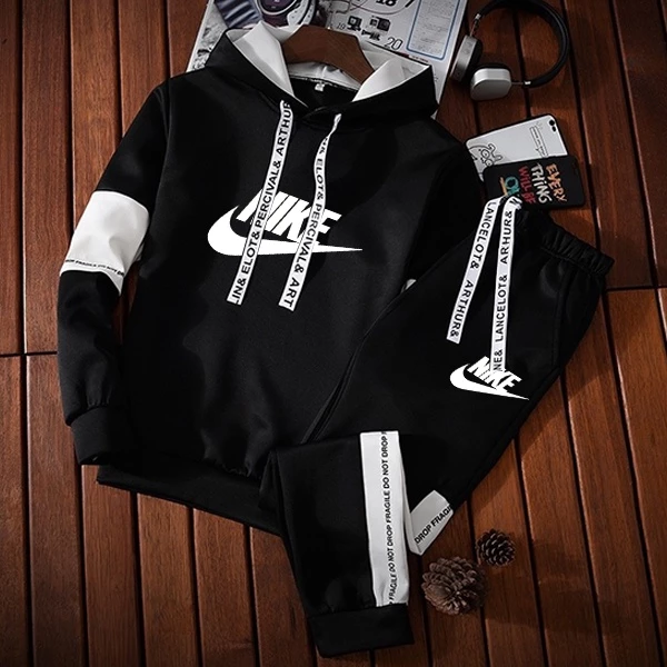 Men's Set Hoodies Sweater + Joggers & Sweatpants Sweatshirt Set Hoodie Blacktipe Hodie Reglan Hoodies Sweatshirts Hoodies Men Long