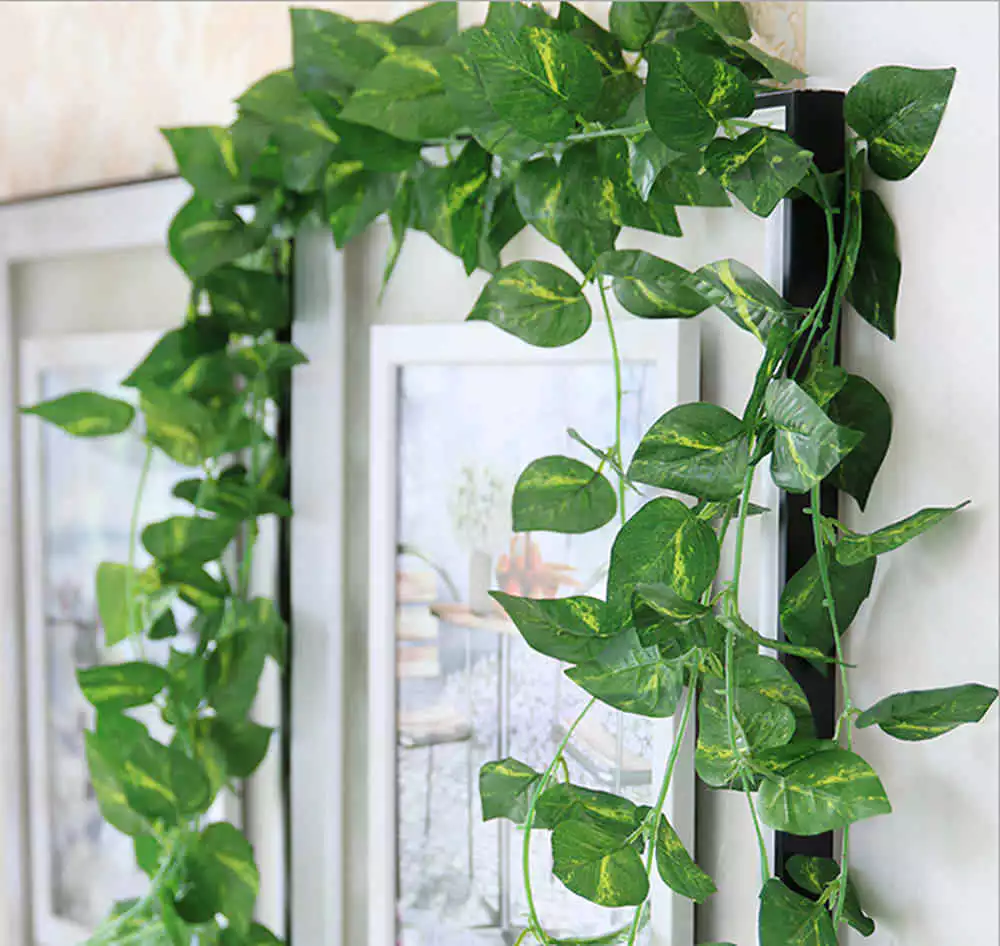 OSUKI Artificial Plant Leaf Home Decor (5 Rolls) | Daun Tumbuhan Tiruan Hiasan Rumah (5 Gulungan)