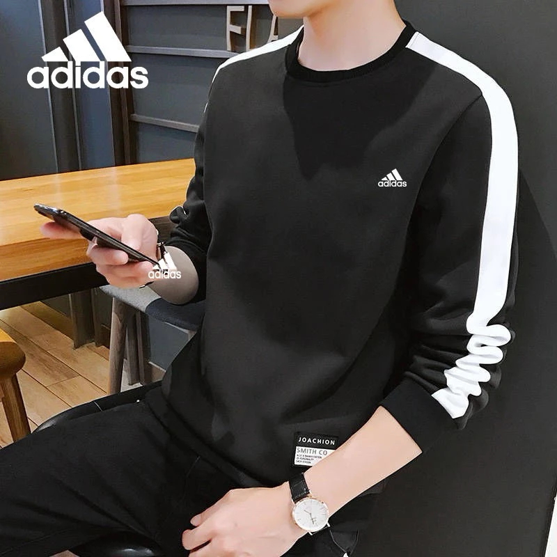 🇲🇾👯‍♂️ 🌟Readystock AD… T-shirt baju lengan panjang yang sederhana di bawah baju musim luruh for men & Women