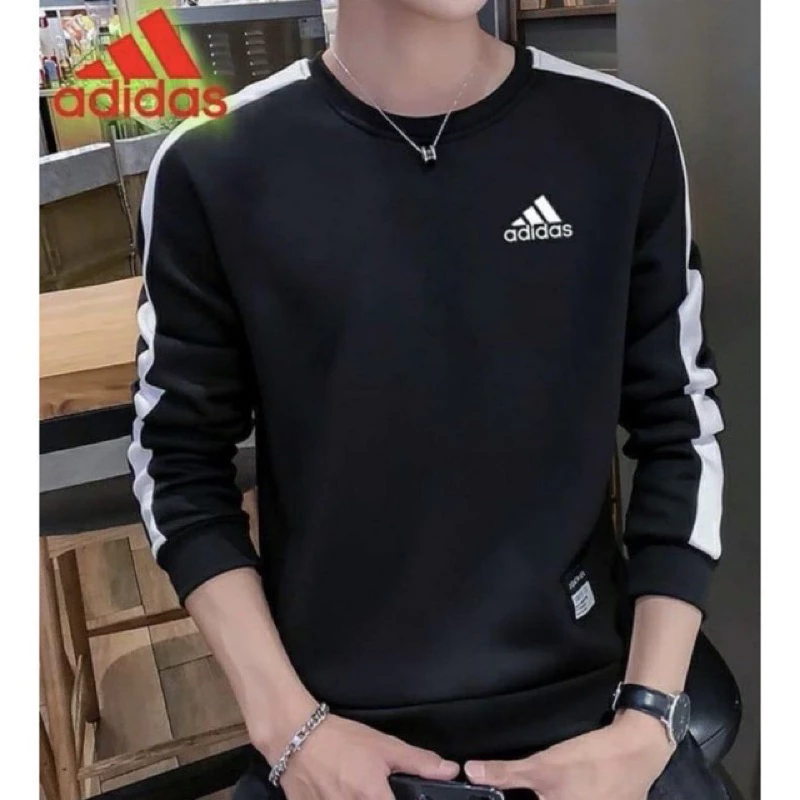 🇲🇾👯‍♂️ 🌟Readystock AD… T-shirt baju lengan panjang yang sederhana di bawah baju musim luruh for men & Women