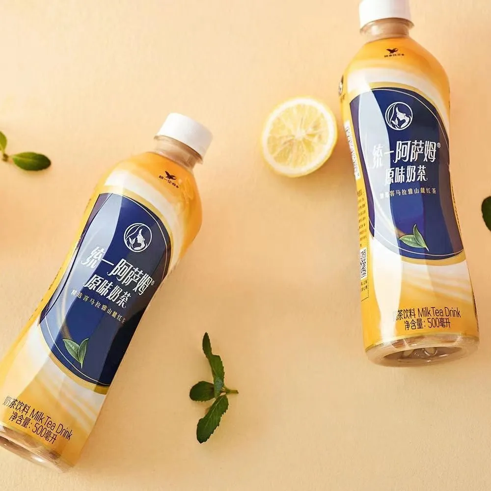 TONGYI-Assam-Original Milk Tea/Jasmine Green Milk Tea/Sencha Milk Green Tea 500ML