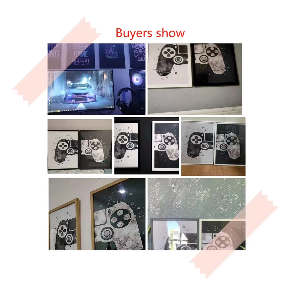 ASTRDECOR Game Room Wall Art Poster Gamepad Bedroom Decor Canvas Painting Gamer Printing Gift for Boys  4.8  893 ratings 3k+ Sold