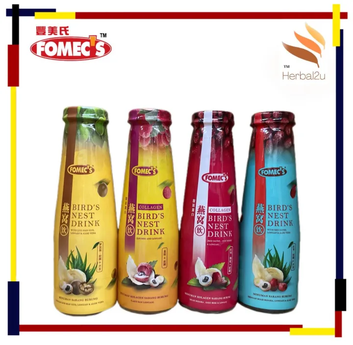 Fomec’s Collagen Bird Nest Drink 250ml 丰美氏胶原蛋白燕窝饮