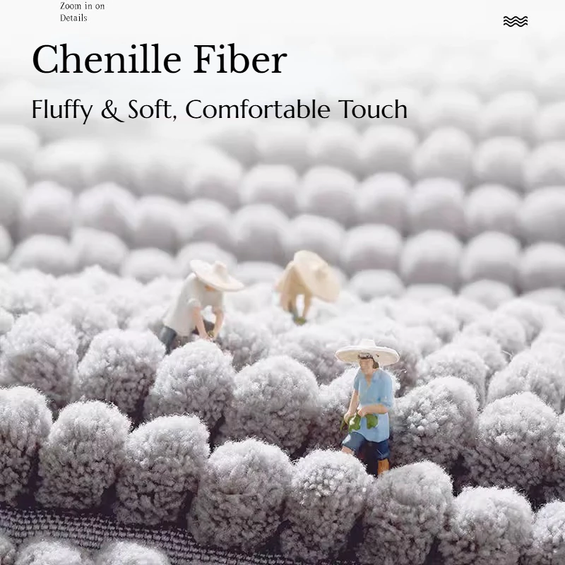 SEVENWOOD Doormat Entrance Indoor Carpet Non Slip Floor Mat Karpet Bathroom Rug Anti Slip Bathroom Mat Dapur Absorbe