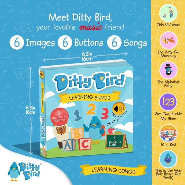Ditty Bird Learning Song Audio Book