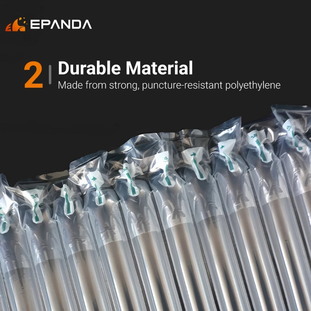 100m Bubble Wrap Air Inflatable Packaging Roll Shockproof Cushion Ecom Packing Wrap Barang Fragile