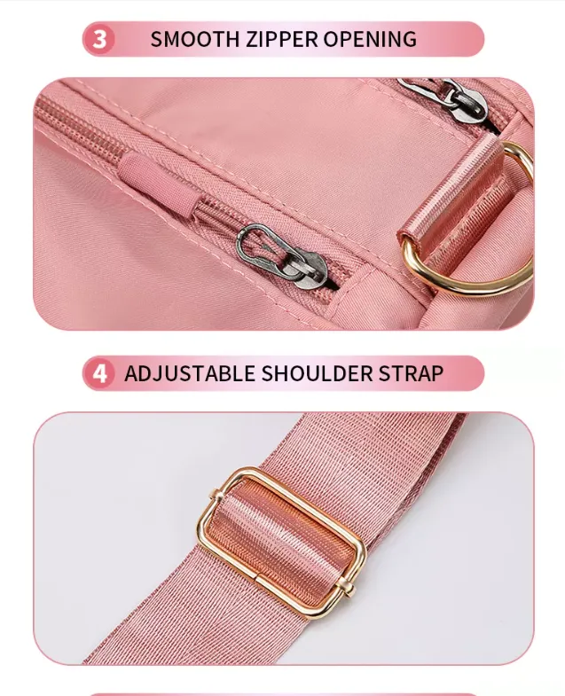 MILANDO Outdoor Sport Bag Shoulder Travel Gym Bag With Shoe compartment (Type 10)