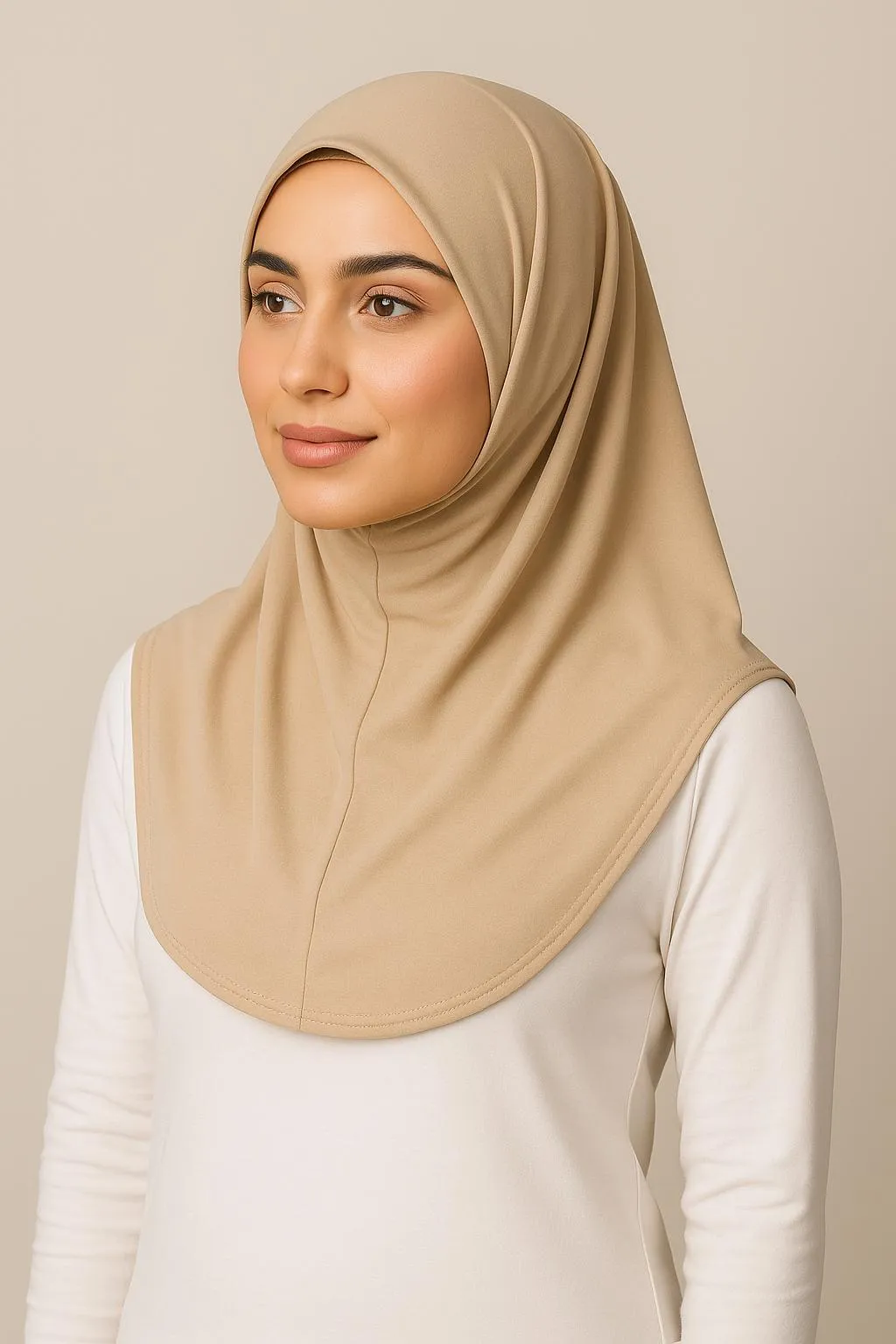Muslim women's triangle pullover instant headscarf｜Simple and light｜Quick to put on without knotting｜Comfortable and skin-friendly
