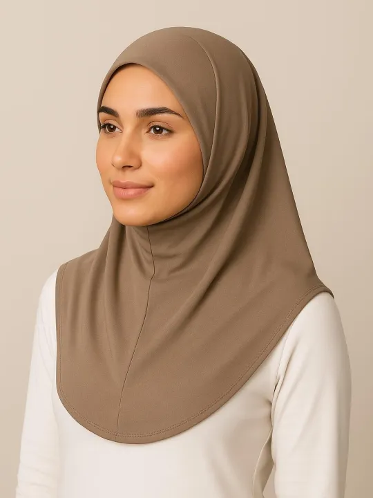 Muslim women's triangle pullover instant headscarf｜Simple and light｜Quick to put on without knotting｜Comfortable and skin-friendly