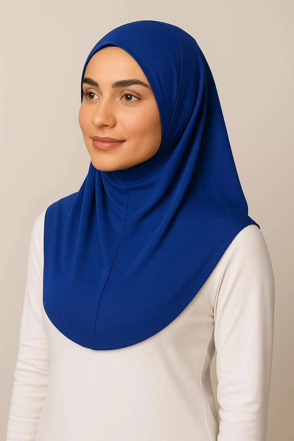Muslim women's triangle pullover instant headscarf｜Simple and light｜Quick to put on without knotting｜Comfortable and skin-friendly
