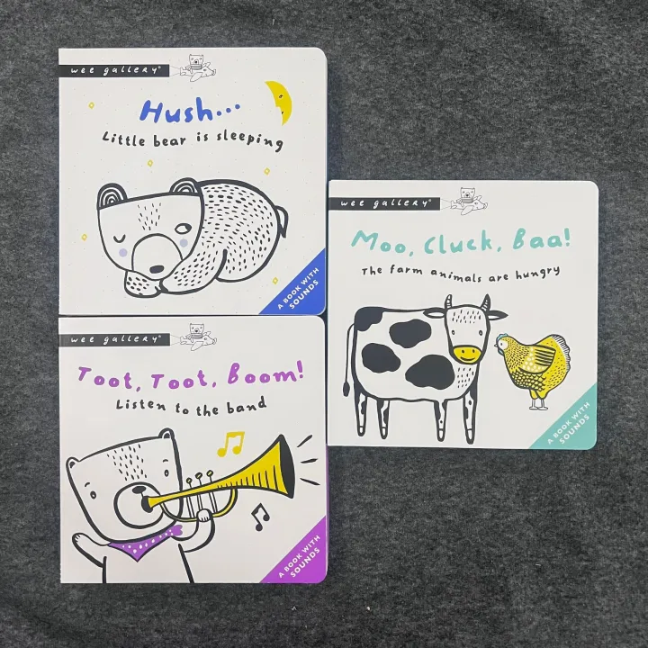 Wee Gallery Sound Books | A Press and Listen Book