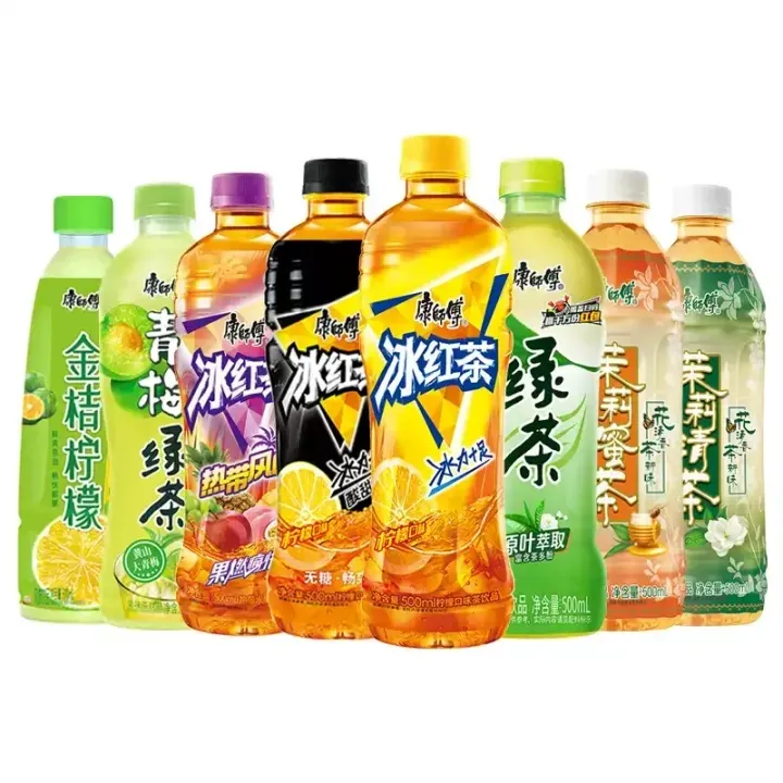 Master Kong 500ml Master Kong drinks tea beverage Master Kong Oolong Tea Peach Oolong Iced Black Tea Rock Sugar Snow Pear Sour Plum Soup Chinese Drink Master Kong Beverage.