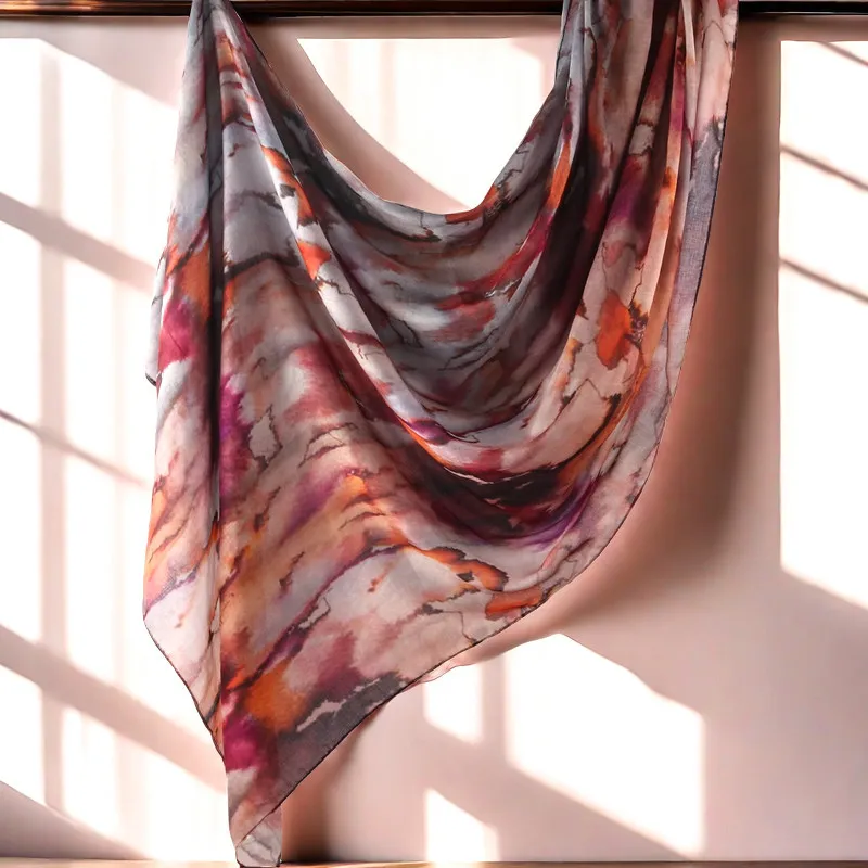 2024 High Quality Woven Hijab Cotton Modal Print Islam Scarf Soft And Light Weight Shawl For Eid Muslim Women Shawl