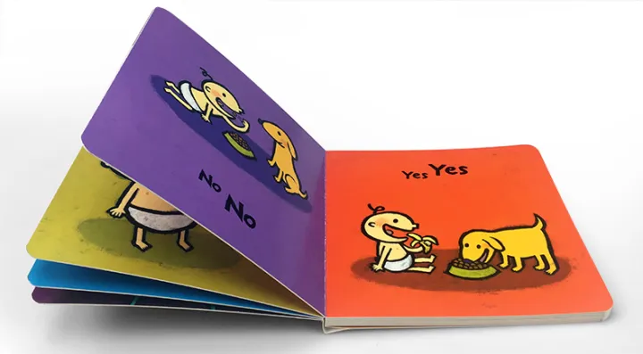 Milu Gift Audio No No Yes Yes Leslie Patricelli Toddler Board Book Original English Books