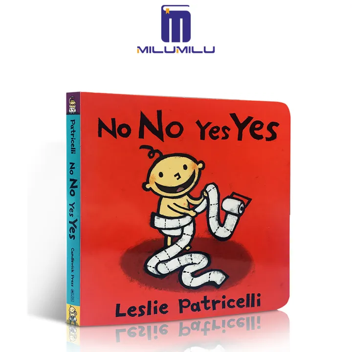 Milu Gift Audio No No Yes Yes Leslie Patricelli Toddler Board Book Original English Books