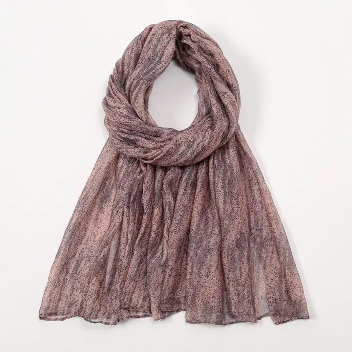 Ready Stock Tudung Shawl Fashion Printed Cotton Shawl Murah Simple Voile scarf Muslim Hijab Long Wide Shawl