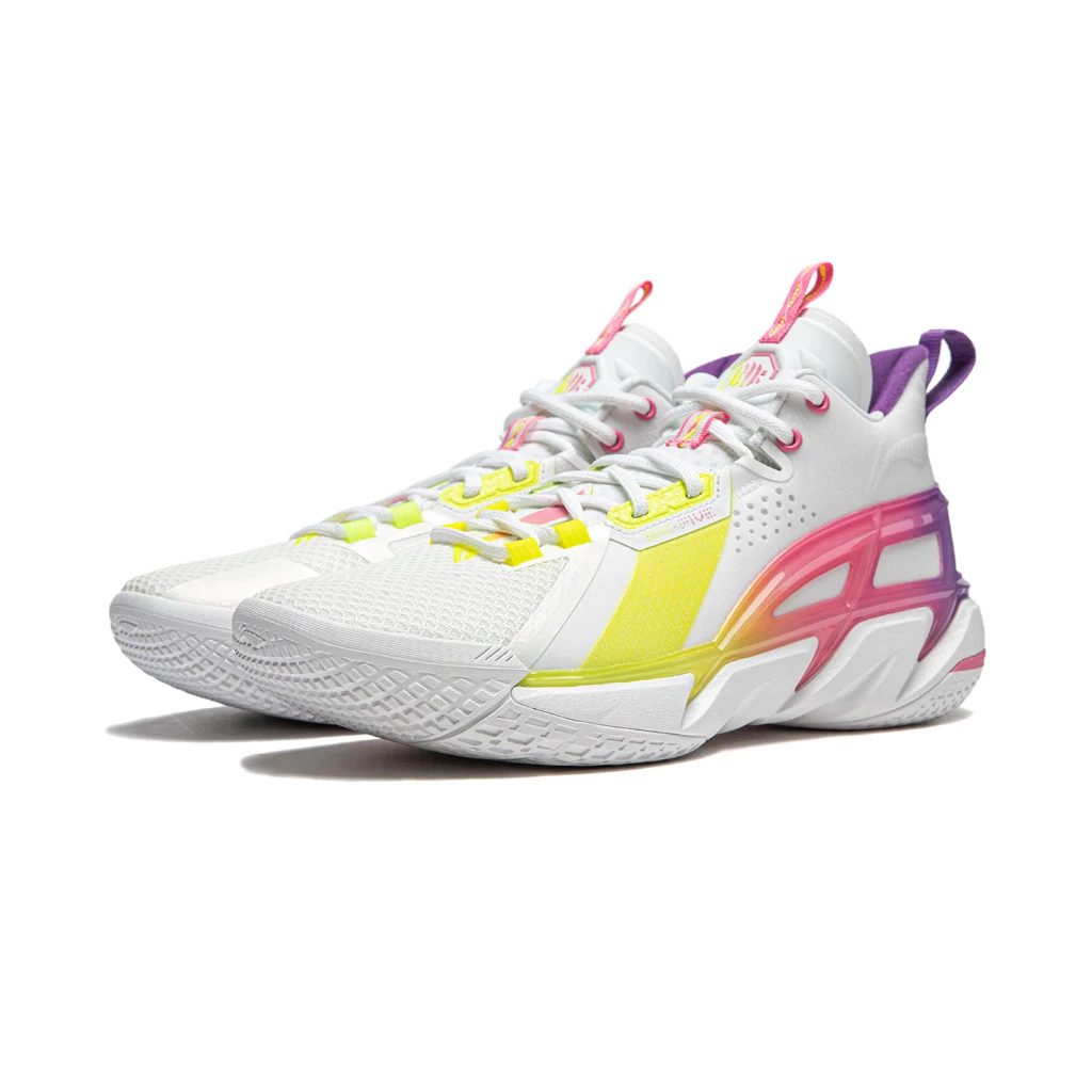 LI-NING BADFIVE 4 Men Basketball BOOM reflective light weight high&rebound mid-top basketball outcourt shoes ABFU015