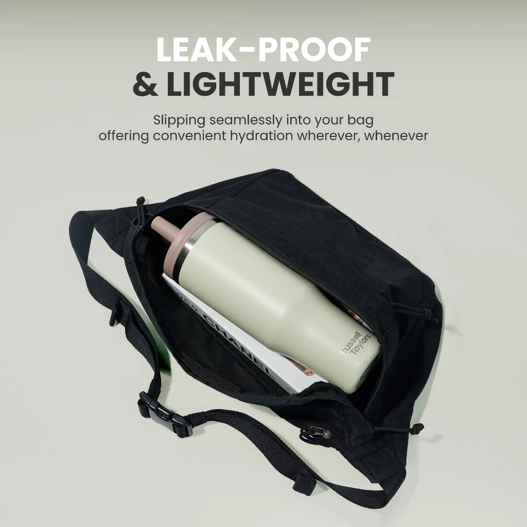 mall inline badgeRussell Taylors Quench Tumbler Botol Air Travel Mug Bottle (1200ml/40oz) - SS304, Leakproof