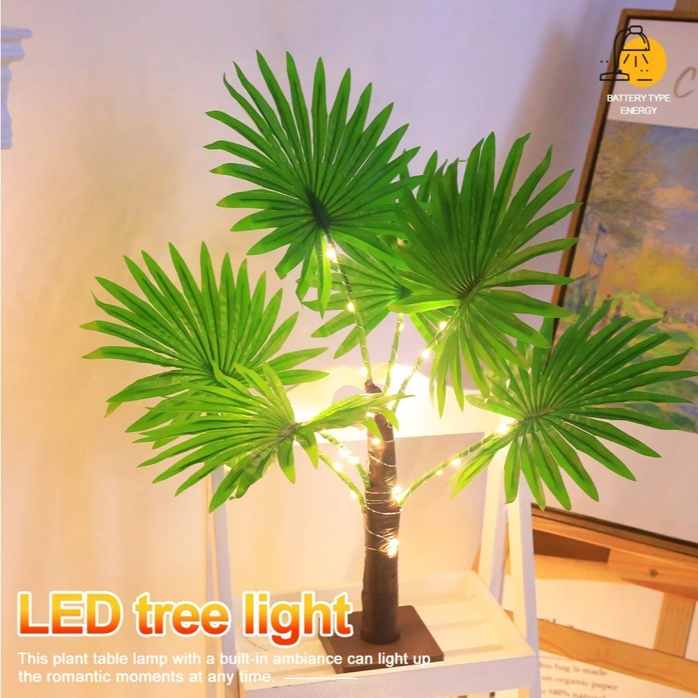 LED Fake Tree Light Decorative Night Light Luminous Tree Light USB&Battery Powered various room Sleep Light