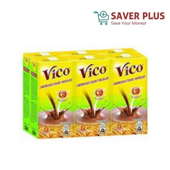 Vico UHT chocolate malt drink 6x200ml