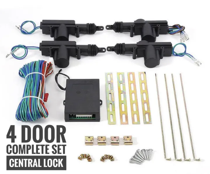 Car Door Lock Set Car Door Central Lock System Car Central Locking Alarm Central Lock Relay Car