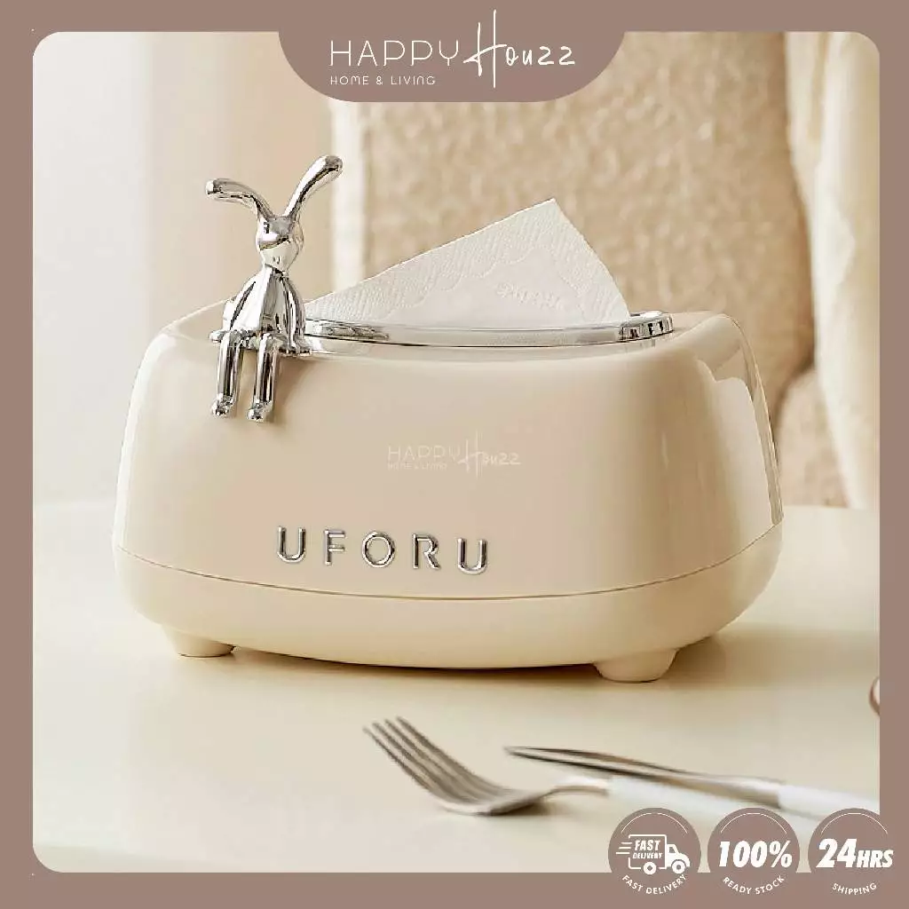 HAHO Luxury Tissue Box Holder Modern Style Paper Towel Living Room Home Supplies Kotak Tisu