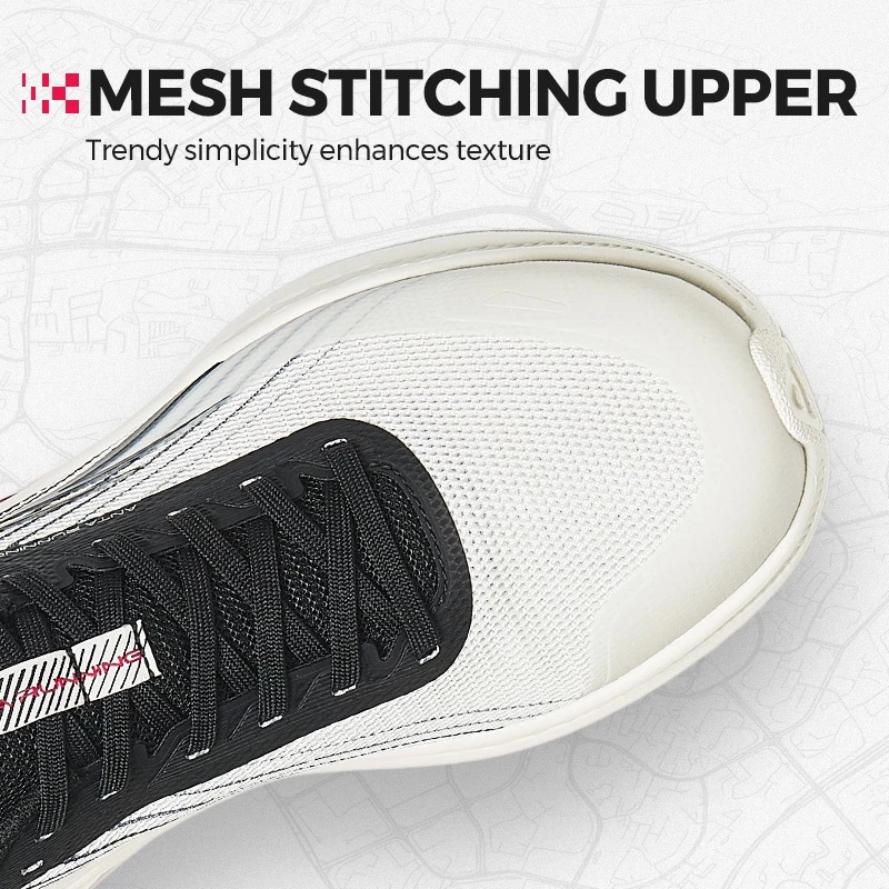 [3-10KM+] ANTA Men Running Shoes Cushioning Fitness Runway Road Jogging Sports Shoe 1124C5548 Lelaki