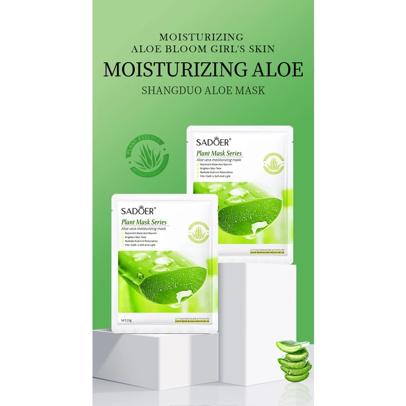 ROREC SADOER Fruit Plant Mask Series Natural Moisturizing Hydrating Brightening Facial Mask