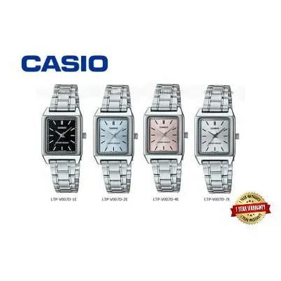 Casio Ladies Analog LTP-V007D / LTP-V009D / LTP-V009G Square Watch