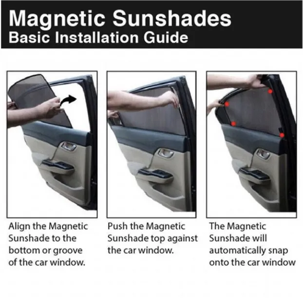 (MADE IN MALAYSIA) Perodua Magnetic Sunshade ALZA 2022 D27A ATIVA AXIA 2023 BEZZA ARUZ VIVA MYVI 2005 MYVI LAGI BEST ICON ALZA MYVI 2017-2023 KANCIL KELISA KENARI aksesori kereta sun shade