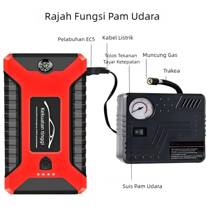 99800mAh 12V Jumper Powerbank Car
