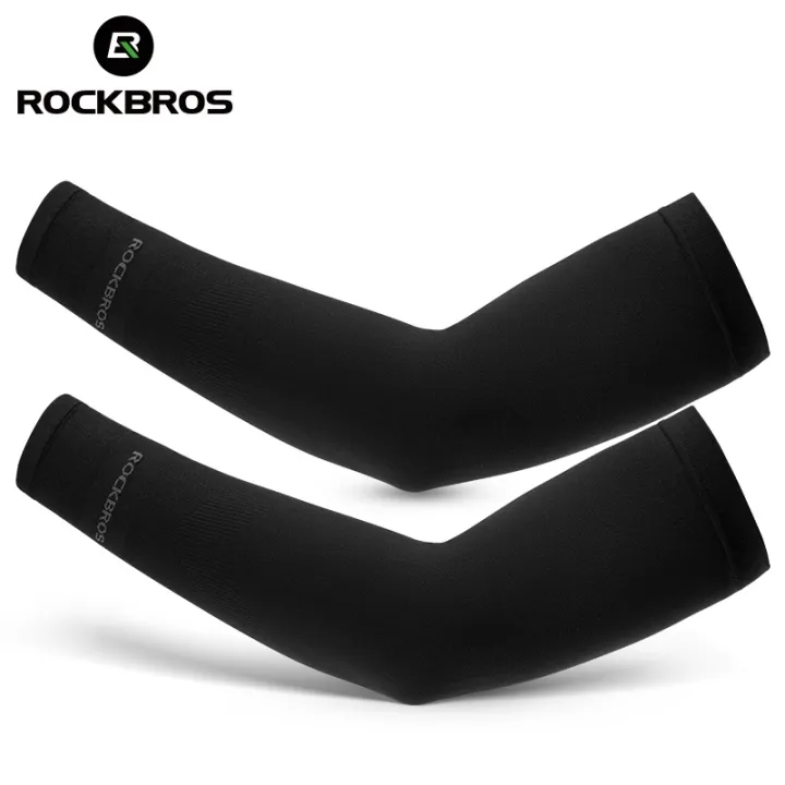 ROCKBROS Sleeves Handsock UV Protection Sarung Lengan Cycling Outdoor Sport Cooling Arm Sleeves Cover