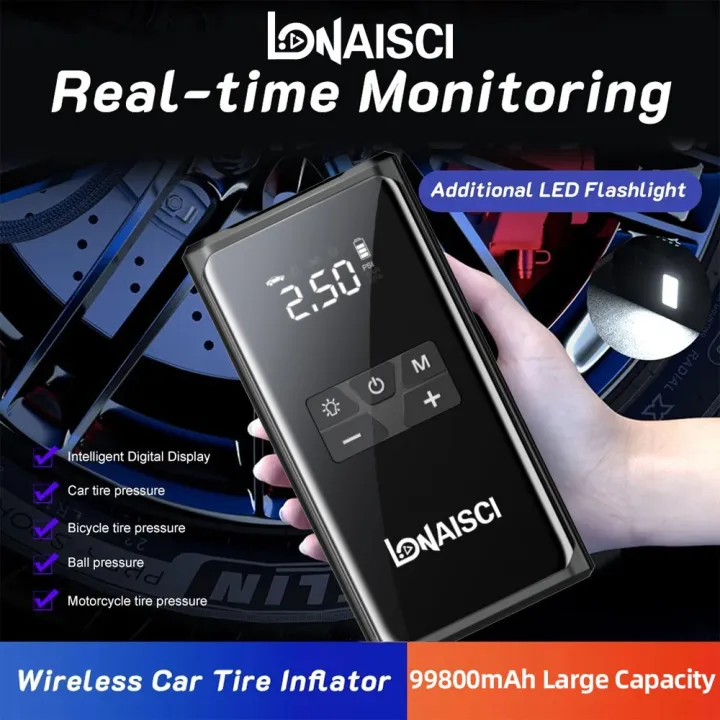 4in 1 Car Jumper Power Bank 99800mAh Jump Starter 12V heavy duty 24v Car Start Jumper Kereta Portable Pump Tire Inflator