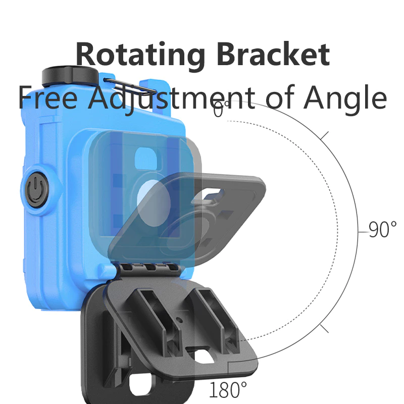 COB Rechargeable Keychain Light – Multifunctional USB Mini Light With Strong Magnetic Base