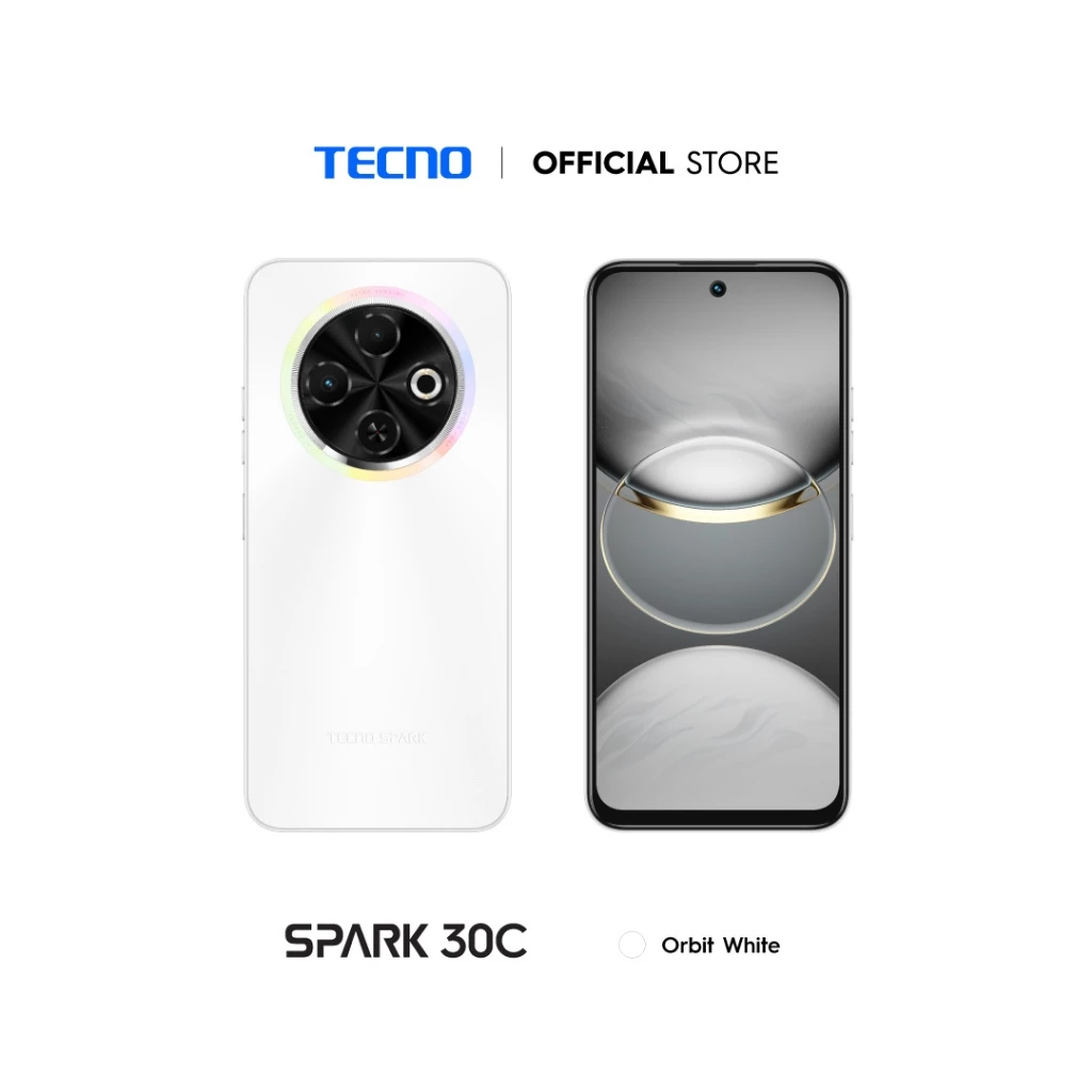 TECNO Spark 30C Smartphone (8GB/12GB/16GB* RAM + 128GB/256GB ROM) 120hz IP54 / 6.67" Display / 5000mAh Large Battery