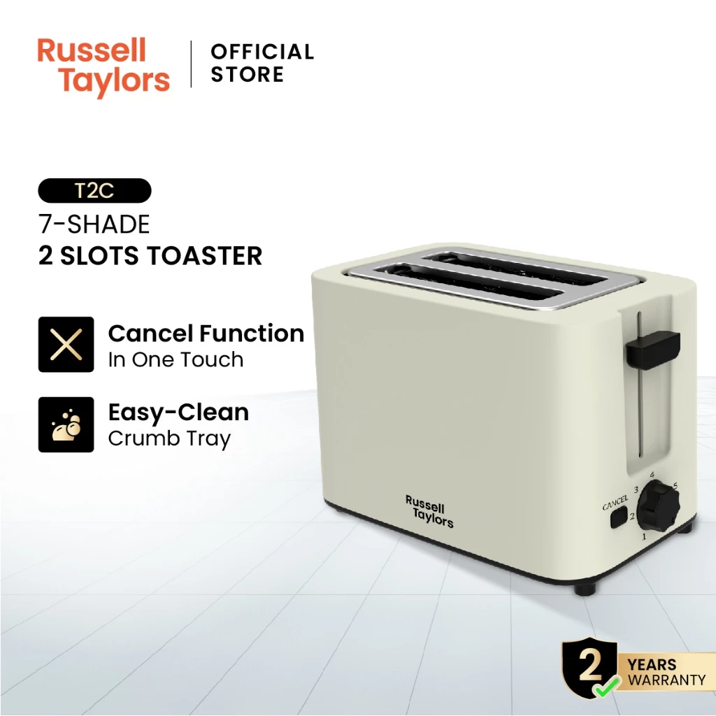 Russell Taylors 7-Shades Bread Toaster T2