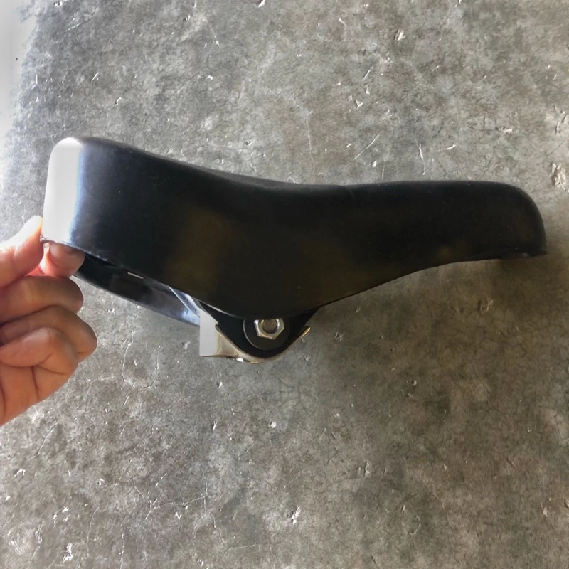 MTB Bicycle Seat For Adults 20 24 26 Inches Saddle Black