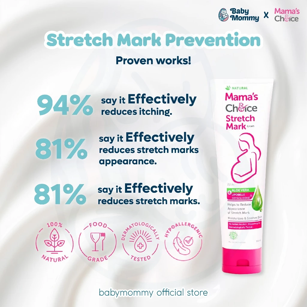 Stretch Mark Krim Serum Stretch Mark Serum Combo Maternity Skin Care Pregnancy Kit Tanda Regangan