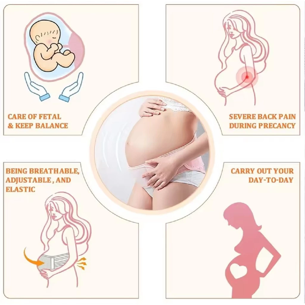 Maternity Supporting Belt Prenatal adjustable waistband Back Support Belly Pregnant Support Belt