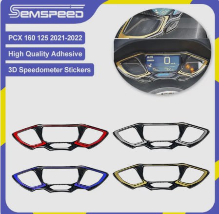 Motorcycle Speed Decals Speedometer odometer Stickers Cover For Honda PCX 160 125 PCX125 2021-2022 2023 2024