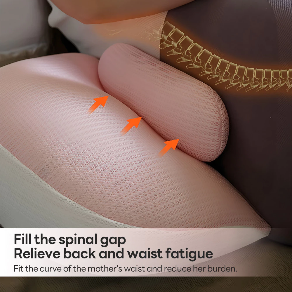 Multi-use Women U-Shaped Waist Back Pregnancy Pillow Sleepers Back Protect Mat Pregnant Pillow